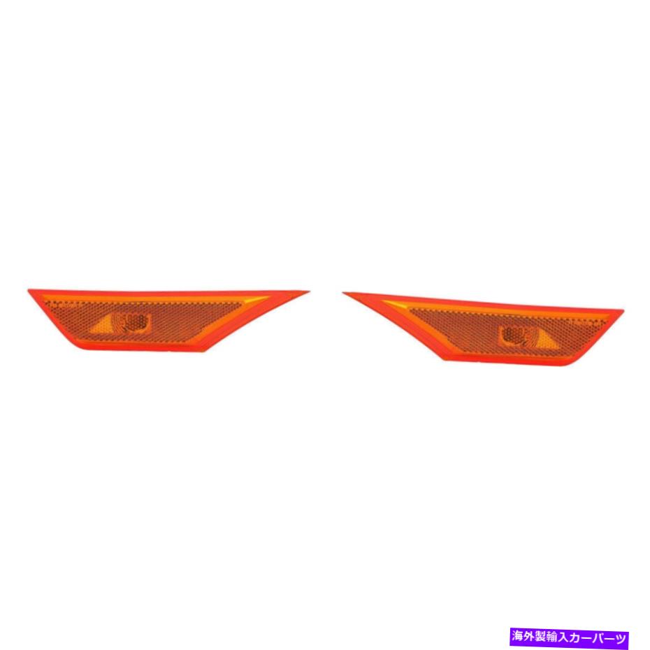 Side Marker ホンダシビックサイドマーカーライト2016 2017 2018ペアLHとRHサイドDOTのための For Honda Civic Side Marker Light 2016 2017 2018 Pair LH and RH Side DOT 【並行輸入品】|カスタムパーツ WORLD倉庫