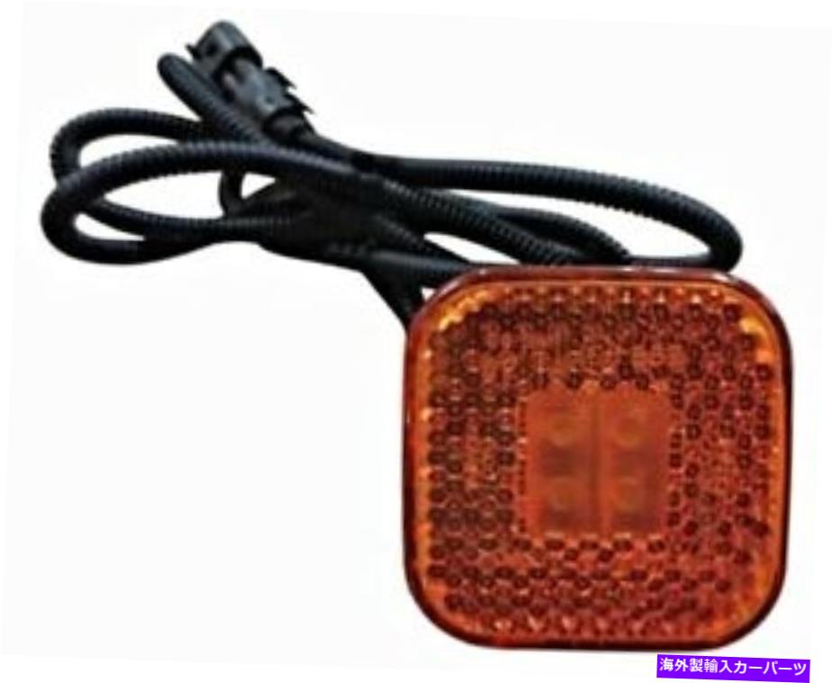 Side Marker DEPO LED LEFT \u003d RIGHTアンバーサイドマーカーライトはMAN TGXに適合します2007- DEPO LED LEFT\u003dRIGHT Amber Side Marker Light Fits MAN Tgx 2007- 【並行輸入品】