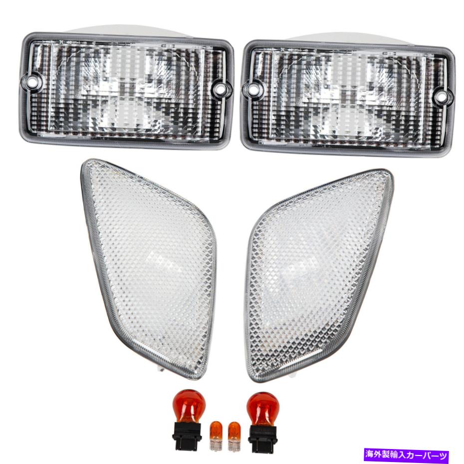Side Marker 新クリアバンパー信号フェンダーサイドマーカーライト1997-2006ジープラングラーTJのために New Clear Bumper Signal Fender Side Marker Lights For 1997-2006 Jeep Wrangler TJ 【並行輸入品】｜カスタムパーツ WORLD倉庫