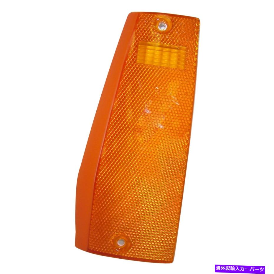 Side Marker クラウン自動車ジープの交換左フロントサイドマーカーランプ、アンバー Crown Automotive Jeep Replacement Left Front Side Marker Lamp, Amber 【並行輸入品】