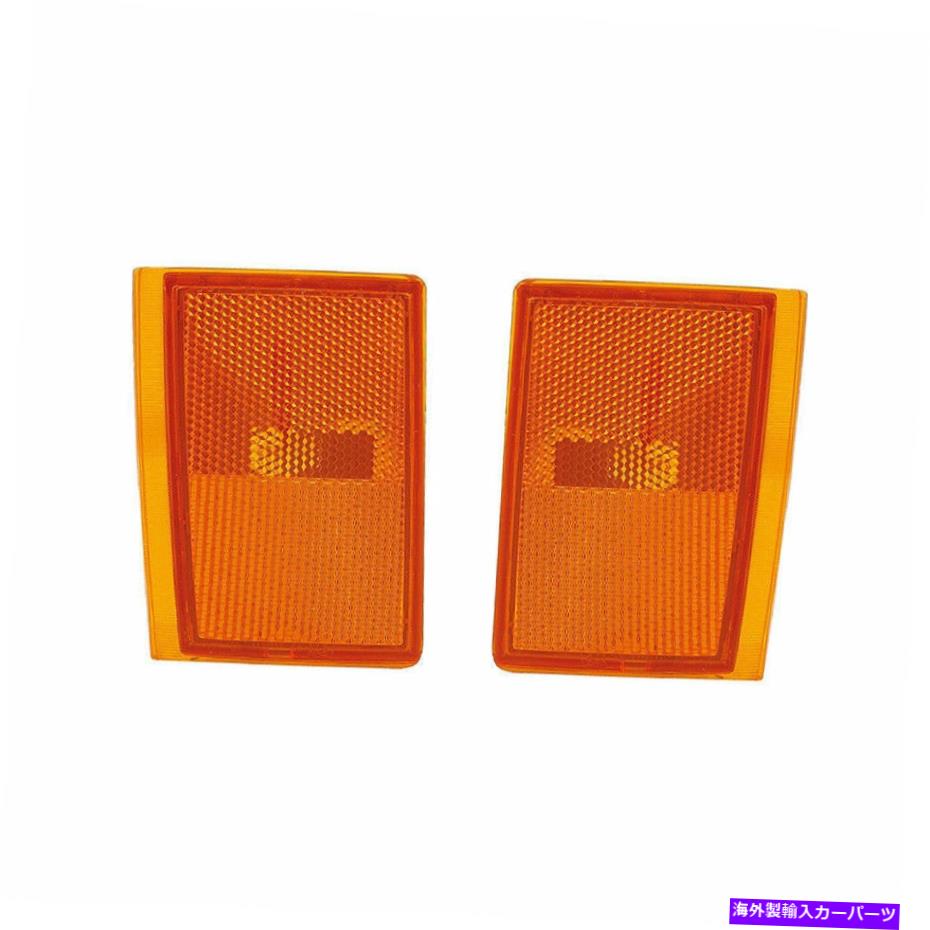 Side Marker 88-93シボレーC / Kサバーバンの新着デポ下側マーカーライトセット New Depo Lower Side Marker Light Set For 88-93 Chevrolet C/K Suburban 【並行輸入品】