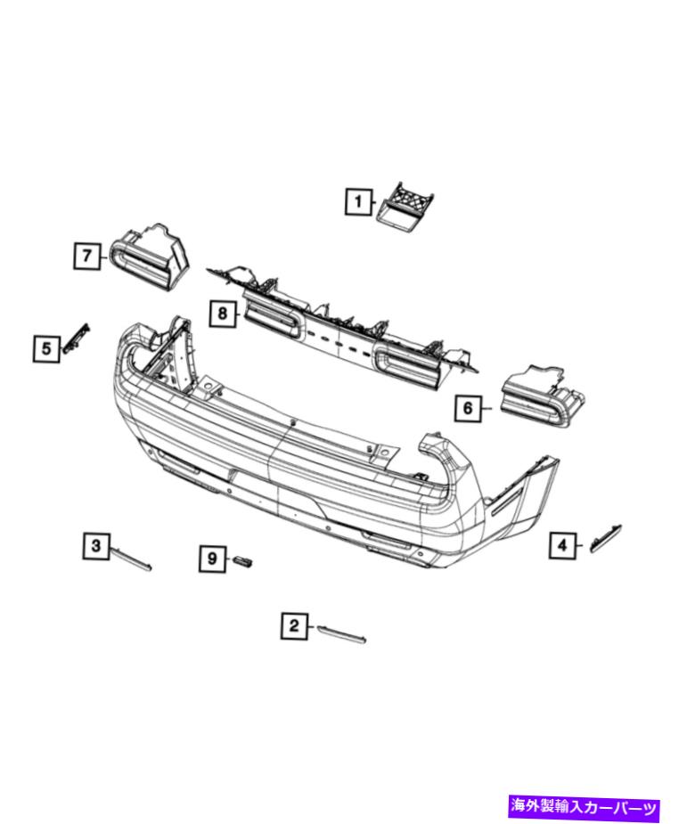 Side Marker 本物のモパーサイドマーカーランプ右68195796AB Genuine Mopar Side Marker Lamp Right 68195796AB 【並行輸入品】｜カスタムパーツ WORLD倉庫