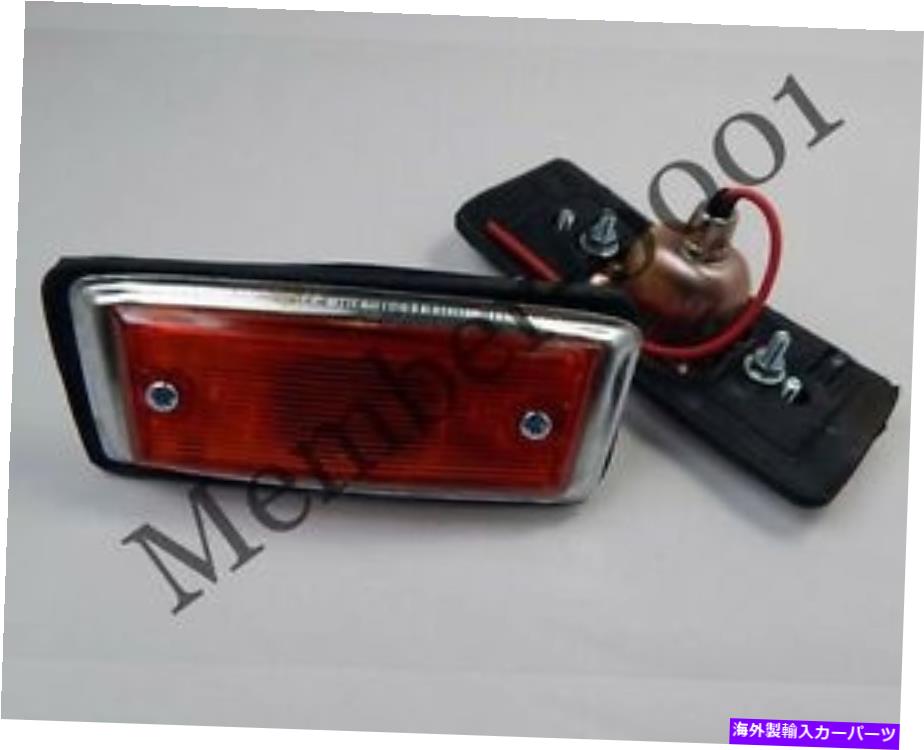 Side Marker サイドマーカーは、トヨタハイラックスRN20 RN25 R27ピックアップ用の信号ライトランプアンバーを回し Side Marker Turn Signal Light Lamp Amber for Toyota Hilux RN20 RN25 R27 Pickup 【並行輸入品】
