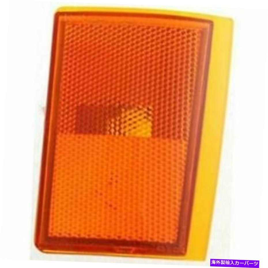 Side Marker RHサイドマーカーランプレンズ/ハウジング下は1988 1993シボレーC10_P / U_Fullsizeに適合します RH Side Marker Lamp Lens/Housing Lower fits 1988 1993 Chevrolet C10_P/U_Fullsize 【並行輸入品】