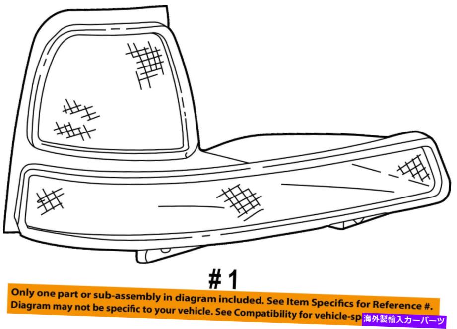 Side Marker FORD OEM 99から00レンジャー-公園/サイドマーカーライトランプ右XL5Z13200AA FORD OEM 99-00 Ranger-Park/Side Marker Light Lamp Right XL5Z13200AA 【並行輸入品】