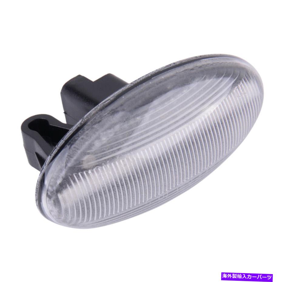 Side Marker サイドマーカー球根フィット感のためのプジョー107シトロエンC3 C5で信号ライトランプを回し Side Marker Turn Signal Light Lamp with Bulbs Fit For Peugeot 107 Citroen C3 C5 【並行輸入品】
