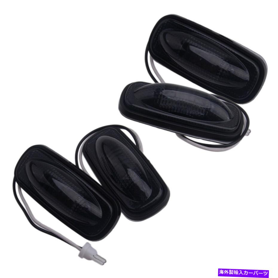 Side Marker ダッジRAM 2500 3500新用レンズツェッペリンベッドサイドフェンダーマーカーライトフィットスモーク Smoke Lens Led Bed Side Fender Marker Light Fit for Dodge RAM 2500 3500 New 【並行輸入品】