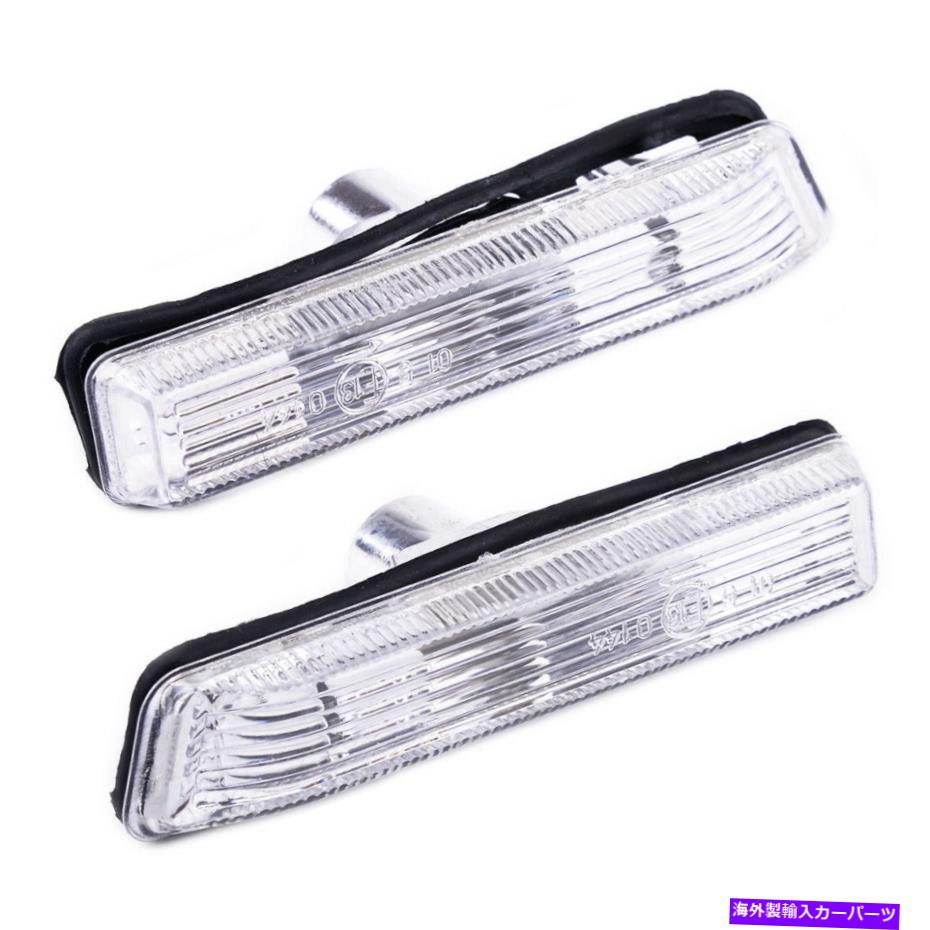 Side Marker 2個フェンダーサイドマーカーライト信号ランプカバーフィット感のためのBMW E53 X5の99から06を回し 2pcs Fender Side Marker Light Turn Signal Lamp Cover Fit For BMW E53 X5 99-06 【並行輸入品】