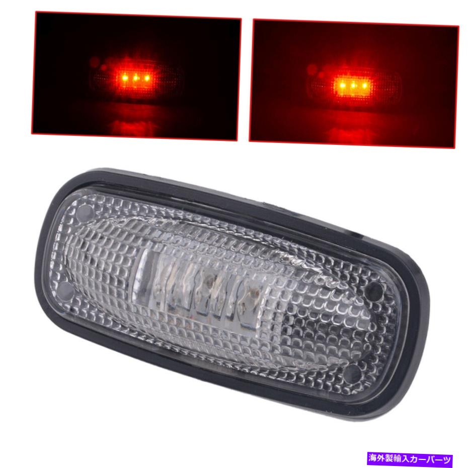 Side Marker ダッジRAM 2500 3500新のためのクリアレンズを導いベッドサイドマーカーライトランプフィット Clear Lens Led Bed Side Marker Light Lamp Fit for Dodge RAM 2500 3500 New 【並行輸入品】