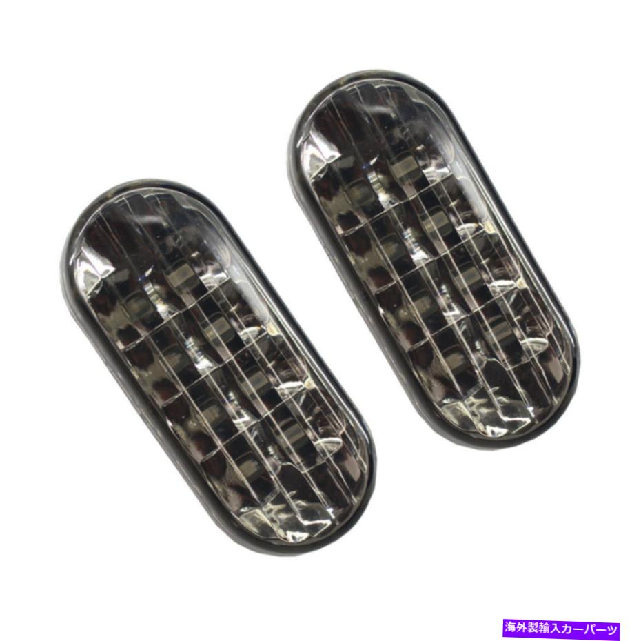 Side Marker ブルーライトサイドマーカーランプLEDスモークレンズ用VWジェッタゴルフパサートB5 99から04 Blue Light Side Marker Lamp LED Smoke Lens For VW Jetta Golf Passat B5 99-04 【並行輸入品】