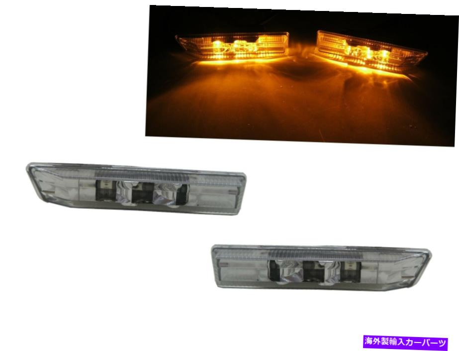 Side Marker 3シリーズE36 MK3 1997年から1999年BMWのための2D / 4D / 5D LEDサイドフェンダーマーカーライトクローム 3-Series E36 MK3 1997-1999 2D/4D/5D LED Side Fender Marker Light Chrome for BMW 【並行輸入品】 29,315円