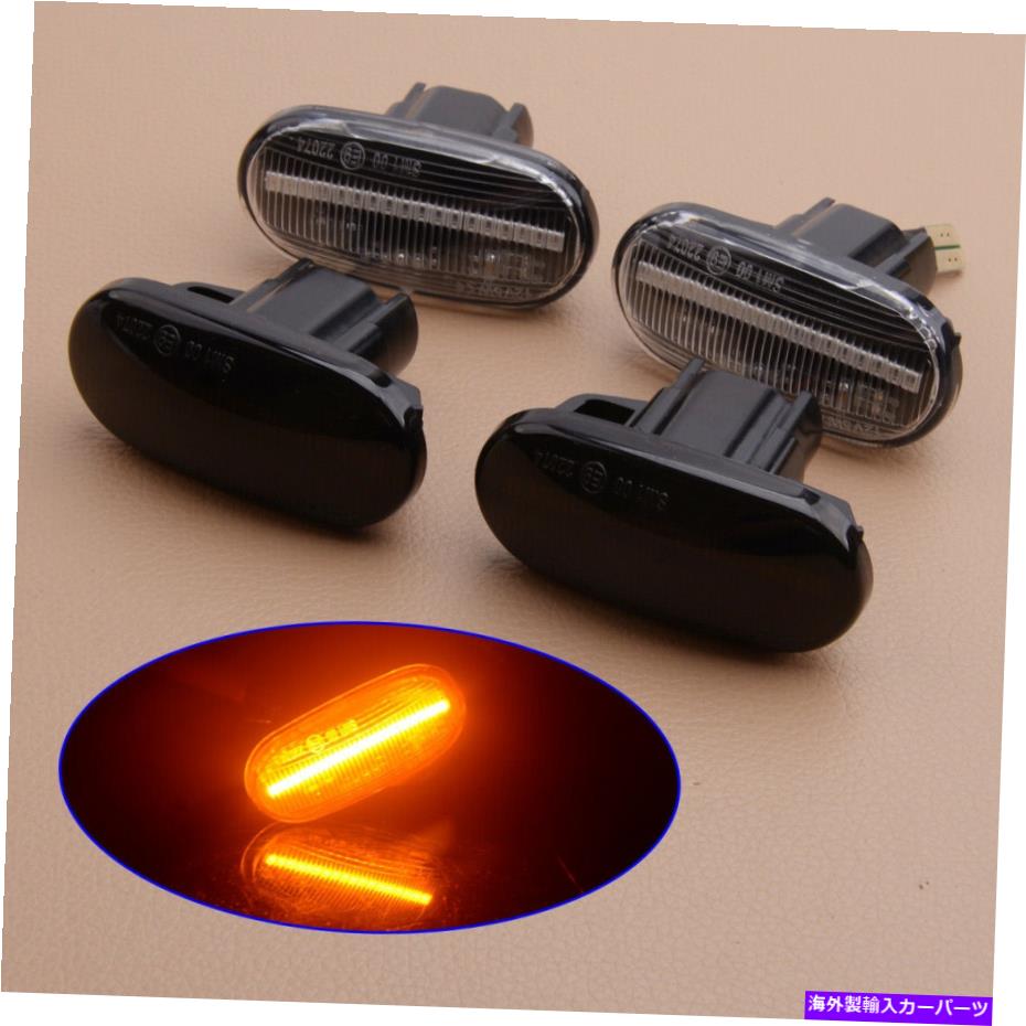 Side Marker ホンダシビックS2000アキュラインテグラの静的LEDサイドマーカーライトランプフィット1pair 1pair Static LED Side Marker Light Lamp Fit for Honda Civic S2000 Acura Integra 【並行輸入品】