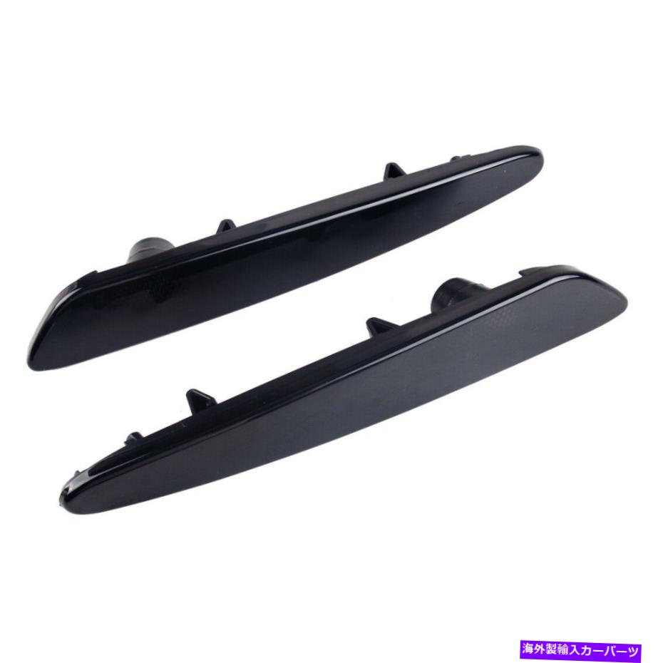Side Marker シボレーコルベットC6のための2倍フロントバンパーサイドマーカー駐車場ライトランプフィット5月12日O 2x Front Bumper Side Marker Parking Light Lamp Fit for Chevy Corvette C6 05-12 o 【並行輸入品】