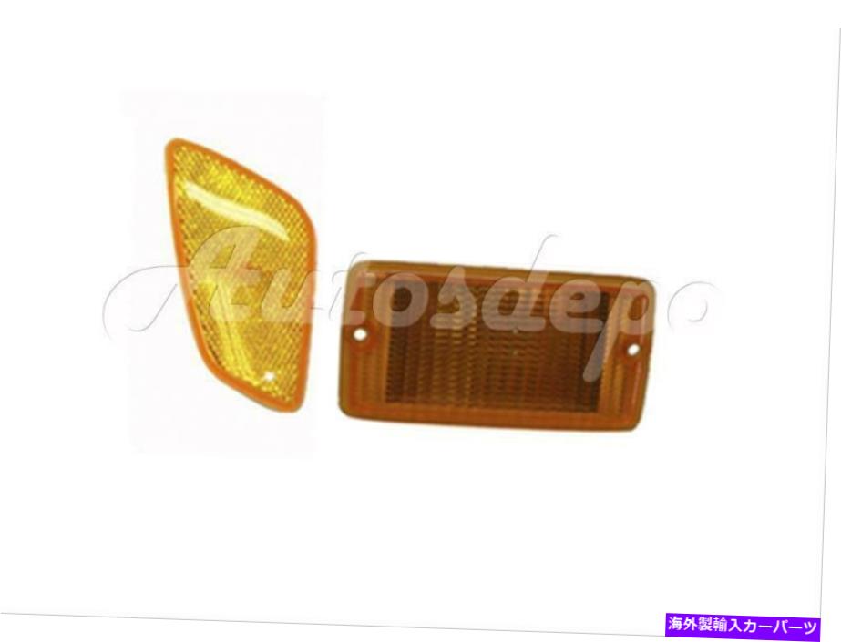 Side Marker ラングラー2001-2006用サイドマーカーライト公園信号光のRh 2PCS Side Marker Light Park Signal Light Rh 2pcs For Wrangler 2001-2006 【並行輸入品】