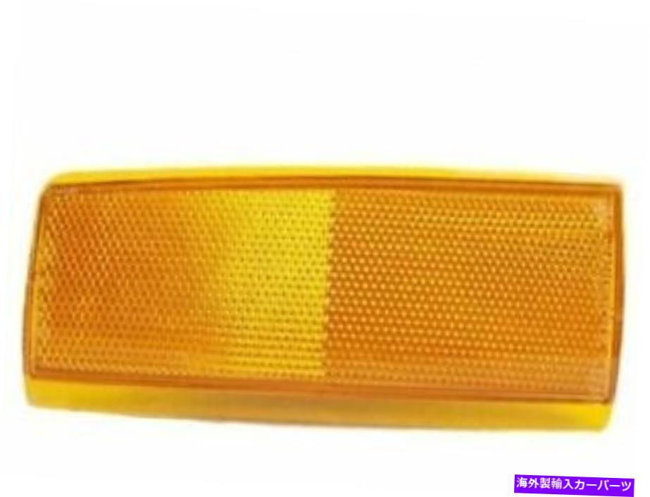 Side Marker 左フロント - 1988-2000 GMC K3500 1991 C728WB用のドライバ側のサイドマーカーレンズ Front Left - Driver Side Side Marker Lens For 1988-2000 GMC K3500 1991 C728WB 【並行輸入品】