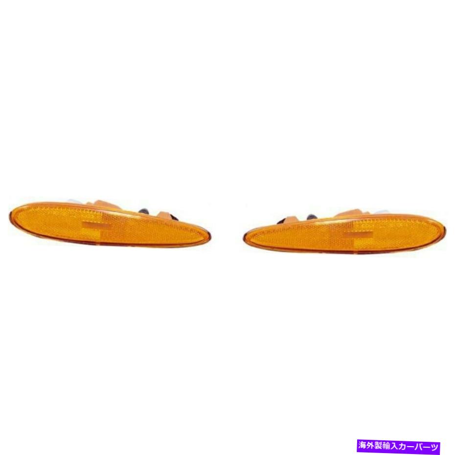 Side Marker バンパーは日産マキシマ00から03のマーカーライトペアをマウント Bumper Mounted Marker Light Pair For Nissan Maxima 00-03 【並行輸入品】