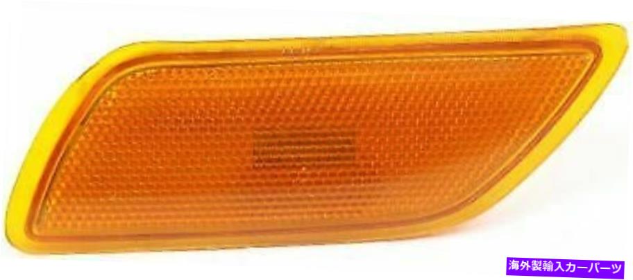 Side Marker 00-05フォードフォーカスFO2550134ためのフロント、左サイドアンバーレンズサイドマーカー Front, Left Side Amber Lens Side Marker for 00-05 Ford Focus FO2550134 【並行輸入品】