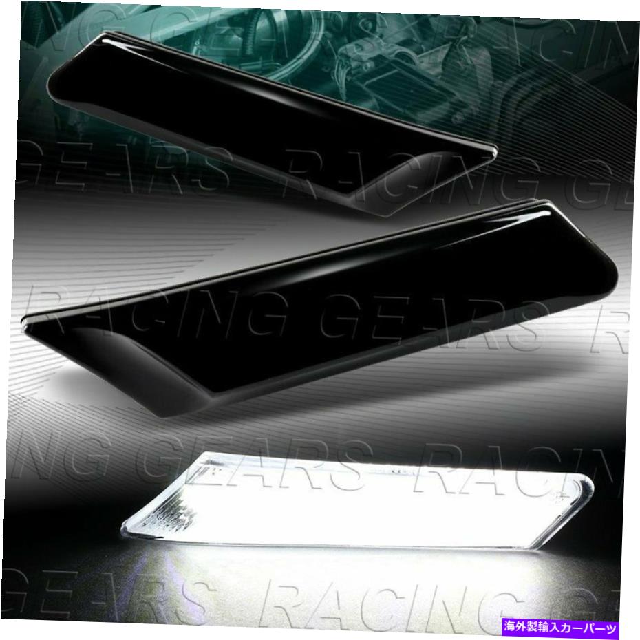 Side Marker SMOKE LENS WHITE LED SIGNAL SIDE MARKER LIGHTSは、5月12日ポルシェ・ボクスターCARRERAをFIT SMOKE LENS WHITE LED SIGNAL SIDE MARKER LIGHTS FIT 05-12 PORSCHE BOXSTER CARRERA 【並行輸入品】