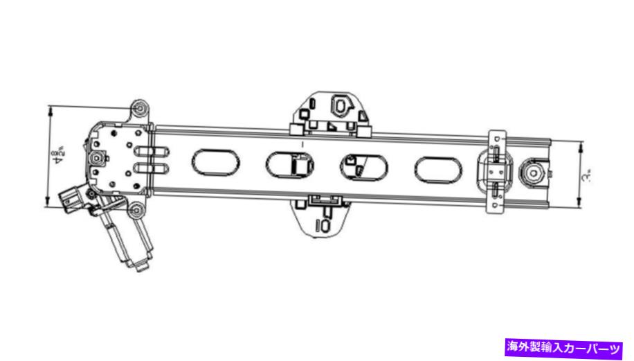 Power Window Regulator パワーウィンドウモーターとレギュレーターアセンブリフロント左TYCは06-11ホンダシビックに適合します Power Window Motor and Regulator Assembly Front Left TYC fits 06-11 Honda Civic 【並行輸入品】