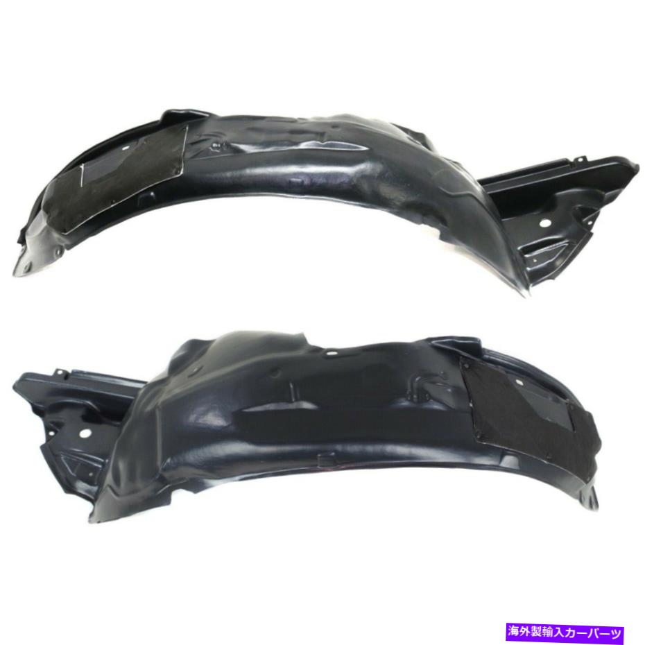 Fender Liner Splash 2の2009年から2013年スバルフォレスターフロント左右のサイドセット用のスプラッシュシールド Splash Shield For 2009-2013 Subaru Forester Front Left & Right Side Set of 2 【並行輸入品】 35,750円