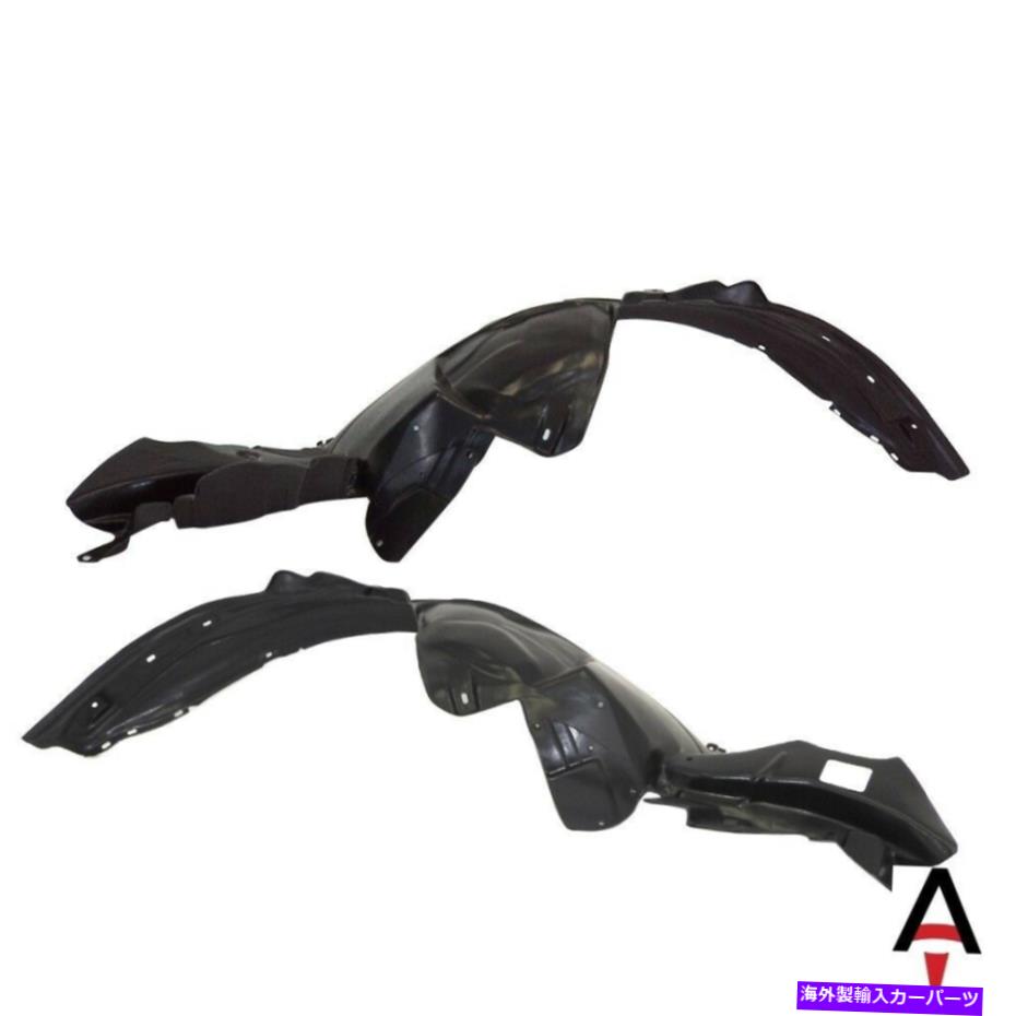 Fender Liner Splash 新しいフェンダーライナースプラッシュシールズのためにスバルインプレッサセットフロント左右ペア New Fender Liner Splash Shields For Subaru Impreza Set Front Left & Right Pair 【並行輸入品】