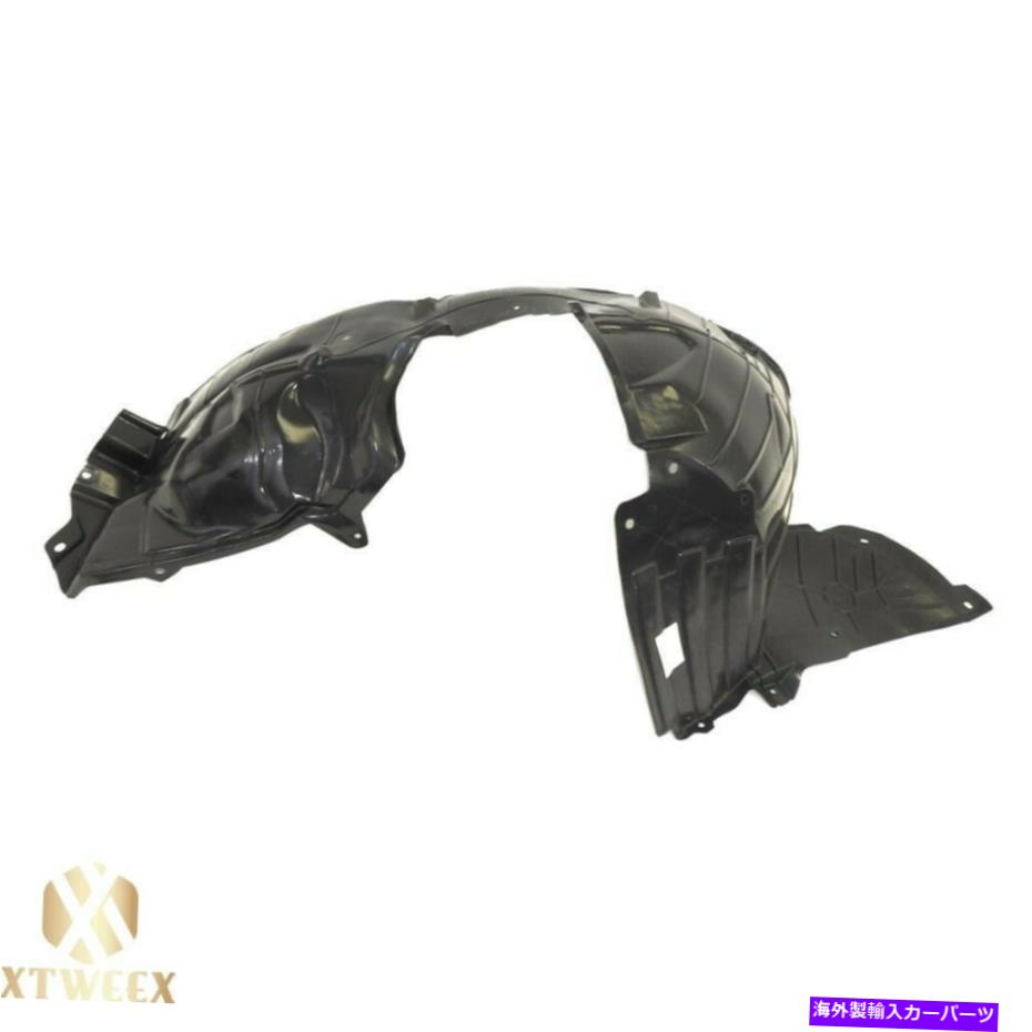 Fender Liner Splash 7月12日日産ヴァーサハッチバック放置ドライバーサイドフェンダーライナースプラッシュシールド Left Driver Side Fender Liner Splash Shield For 07-12 Nissan Versa Hatchback 【並行輸入品】
