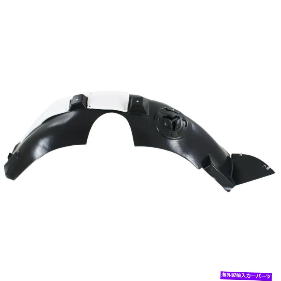 Fender Liner Splash 2010-2013 GMC地形フロント、ドライバーサイドのスプラッシュシールド Splash Shield For 2010-2013 GMC Terrain Front, Driver Side 【並行輸入品】