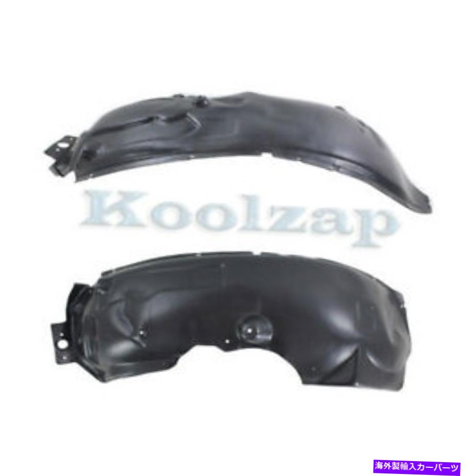 Fender Liner Splash 11-16 Fシリーズスーパーデューティフロントスプラッシュシールドインナーフェンダーライナー左右PAIR 11-16 F-Series Super Duty Front Splash Shield Inner Fender Liner Left Right PAIR 【並行輸入品】