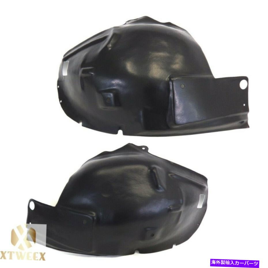 Fender Liner Splash 05-09フォードマスタングベース放置+右サイドフェンダーライナースプラッシュシールドペアセット Left+Right Side Fender Liner Splash Shield Pair Set For 05-09 Ford Mustang Base 【並行輸入品】 30,602円