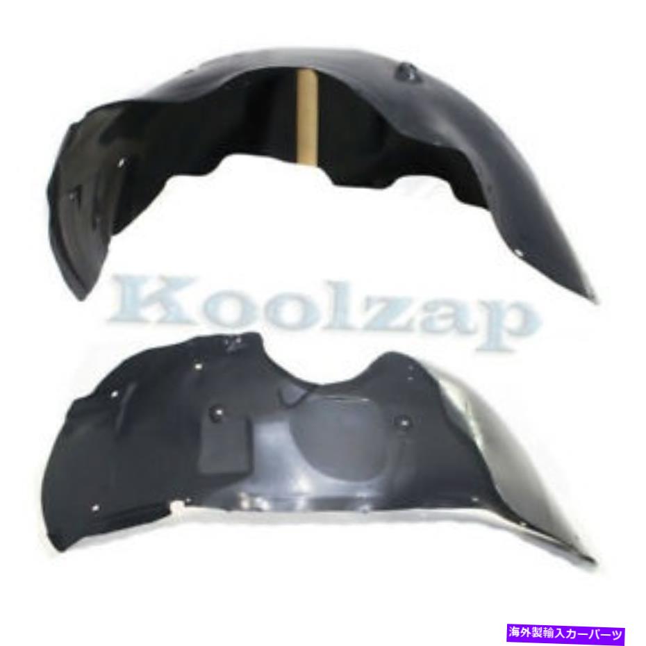 Fender Liner Splash 07-10シルバラードトラックのフロントスプラッシュシールドインナーフェンダーライナー左右SET PAIR 07-10 Silverado Truck Front Splash Shield Inner Fender Liner Left Right SET PAIR 【並行輸入品】