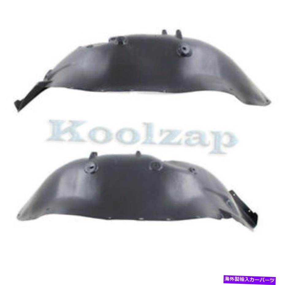 Fender Liner Splash 11-14シルバラードフロントアッパースプラッシュシールドインナーフェンダーライナー左右SET PAIR 11-14 Silverado Front Upper Splash Shield Inner Fender Liner Left Right SET PAIR 【並行輸入品】