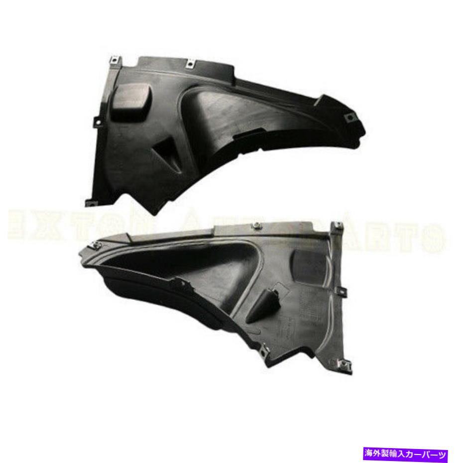 Fender Liner Splash スプラッシュシールズフェンダーライナーは12-16 BMW 328i 12-15 335iのフロント左右に適合しました Splash Shields Fender Liner fit for 12-16 BMW 328i 12-15 335i Front Left & Right 【並行輸入品】
