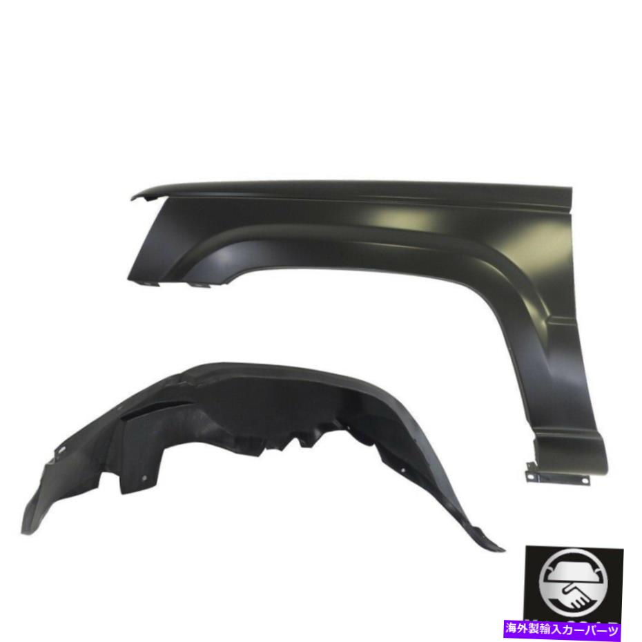 Fender Liner Splash ジープグランドチェロキーフロント、左ドライバーサイドフェンダーとフェンダーライナー用1993年から1998年 1993-1998 For Jeep Grand Cherokee Front,Left Driver Side FENDER And Fender Liner 【並行輸入品】｜カスタムパーツ WORLD倉庫 39,754円