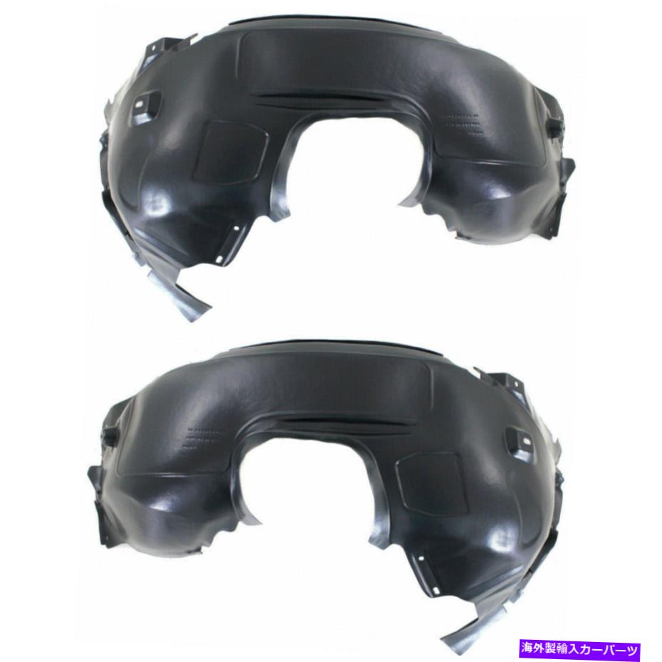 Fender Liner Splash フォードフォーカススプラッシュガード/フェンダーライナー2012-2018 LHとRHペア/セットのフロントS / SEのための For Ford Focus Splash Guard/Fender Liner 2012-2018 LH and RH Pair/Set Front S/SE 【並行輸入品】|カスタムパーツ WORLD倉庫