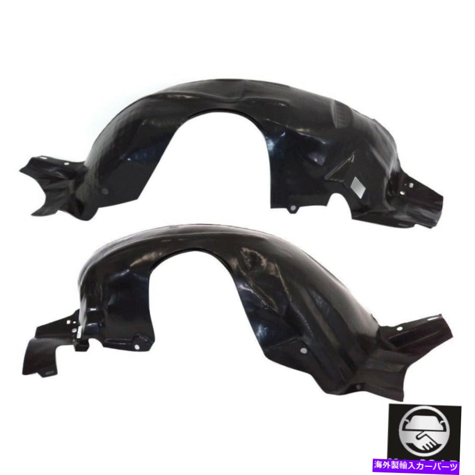 Fender Liner Splash 2フロントドライバー&助手席ペアの新しいスプラッシュシールズのためにフォードマスタングセット New Splash Shields For Ford Mustang Set Of 2 Front Driver & Passenger Pair 【並行輸入品】|カスタムパーツ WORLD倉庫