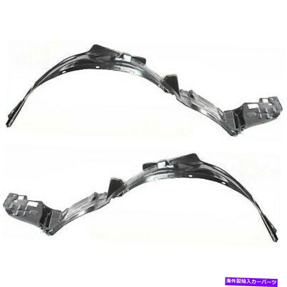 Fender Liner Splash 2の99から2004ホンダオデッセイフロント左右のサイドセット用のスプラッシュシールド Splash Shield For 99-2004 Honda Odyssey Front Left & Right Side Set of 2 【並行輸入品】 30,602円
