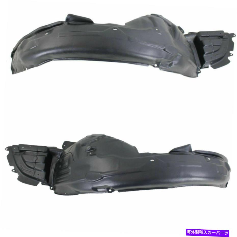 Fender Liner Splash 新規セット2フロントインナーフェンダーのスプラッシュシールドライナーLH＆RHサイドレガシーに適合します New Set of 2 Front Inner Fender Splash Shield Liner LH & RH Side Fits Legacy 【並行輸入品】｜カスタムパーツ WORLD倉庫