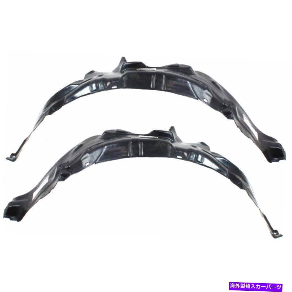 Fender Liner Splash フォードエスコートスプラッシュガード/フェンダーライナー1991-1996 LHとRHペア/セットフロント用 For Ford Escort Splash Guard/Fender Liner 1991-1996 LH and RH Pair/Set Front 【並行輸入品】