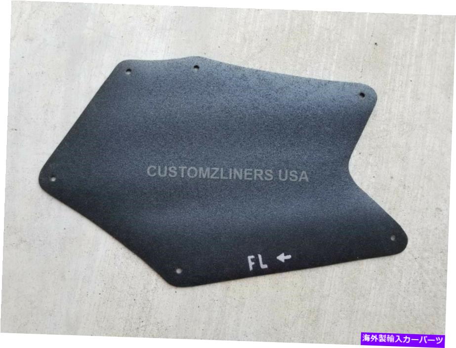 Fender Liner Splash 2007- 2020トヨタタンドラフェンダーライナーエプロンスプラッシュのための左側のフロントエプロン Left Side Front Apron for 2007- 2020 Toyota Tundra Fender Liner Apron Splash 【並行輸入品】|カスタムパーツ WORLD倉庫