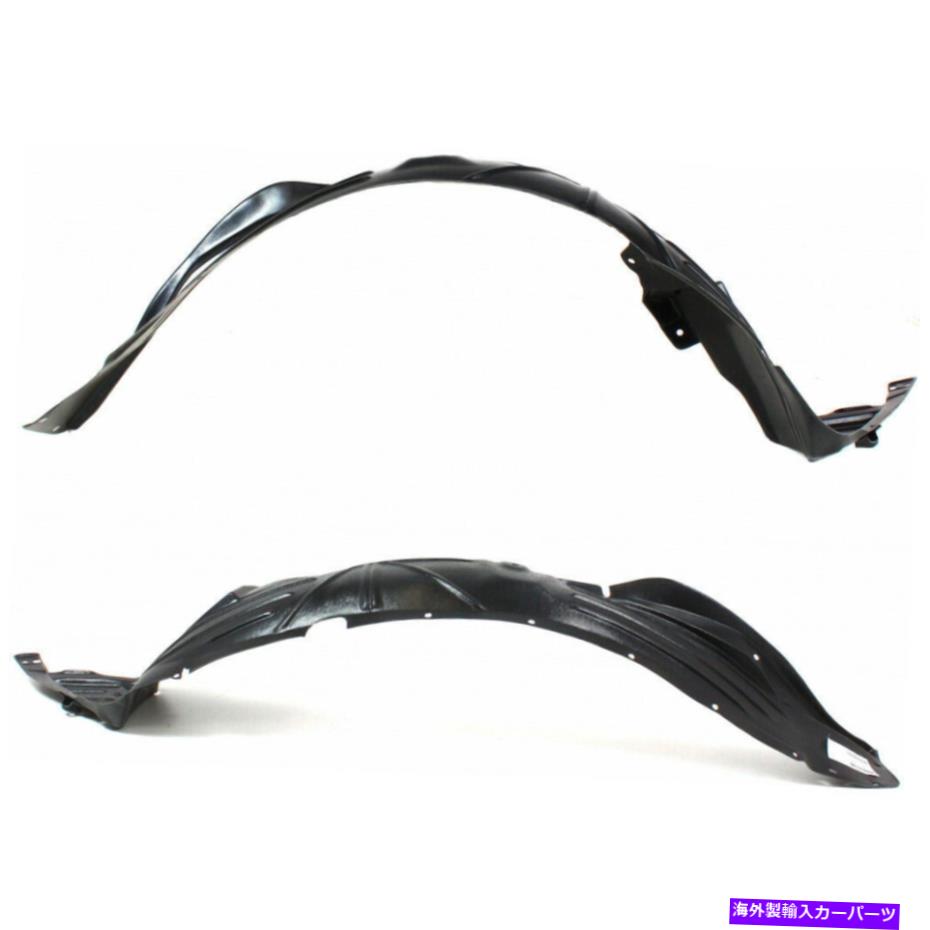 Fender Liner Splash ホンダ・エレメントスプラッシュガード/フェンダーライナー2007 2008 LHとRHペア/セットフロント用 For Honda Element Splash Guard / Fender Liner 2007 2008 LH and RH Pair/Set Front 【並行輸入品】