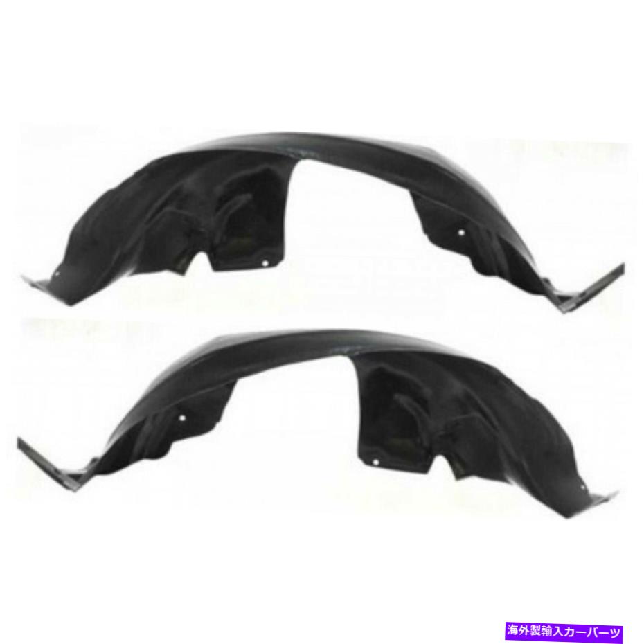 Fender Liner Splash フォードマスタングスプラッシュガード/フェンダーライナー1994-1998 LHとRHペア/セットフロント用 For Ford Mustang Splash Guard/Fender Liner 1994-1998 LH and RH Pair/Set Front 【並行輸入品】