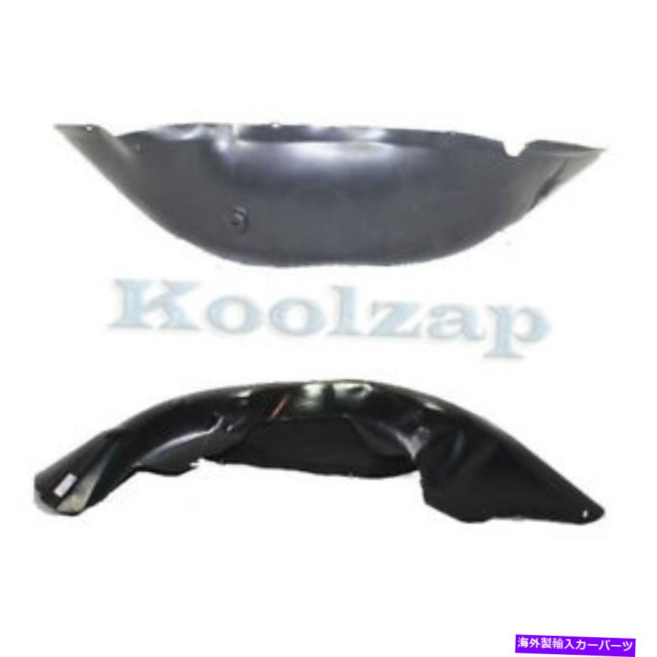 Fender Liner Splash 7月13日シルバラード1500フロントスプラッシュシールドインナーフェンダーライナー左右SET PAIR 07-13 Silverado 1500 Front Splash Shield Inner Fender Liner Left Right SET PAIR 【並行輸入品】