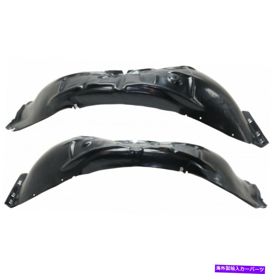 Fender Liner Splash シボレークルーズスプラッシュガード/フェンダーライナー2016 17 18 2019 RH＆LHペア/セットフロント用 For Chevy Cruze Splash Guard/Fender Liner 2016 17 18 2019 RH & LH Pair/Set Front 【並行輸入品】
