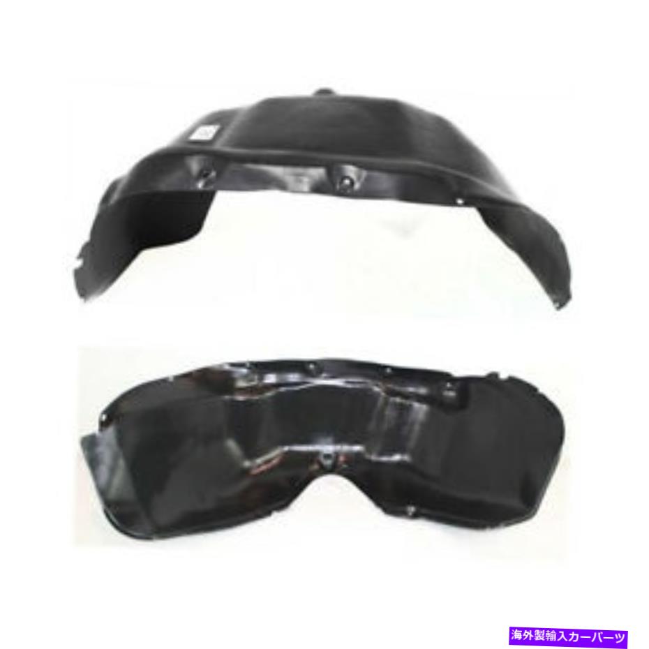 Fender Liner Splash 94から02ラムトラックのフロントスプラッシュシールドインナーフェンダーライナーパネルの左右SET PAIR 94-02 Ram Truck Front Splash Shield Inner Fender Liner Panel Left Right SET PAIR 【並行輸入品】