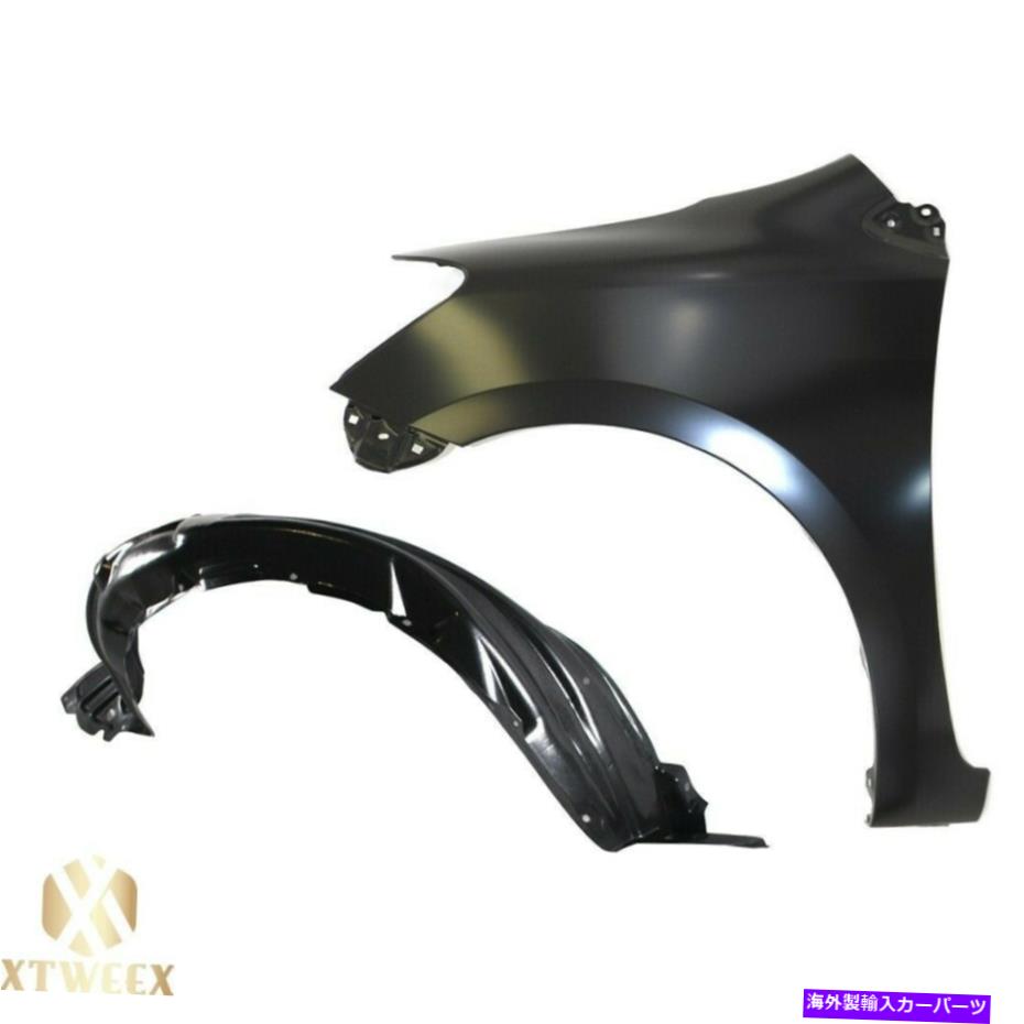 Fender Liner Splash 新しいフロント、左FENDERフェンダーライナー用トヨタヤリス New Front,Left FENDER and Fender Liner For Toyota Yaris 【並行輸入品】 40,040円