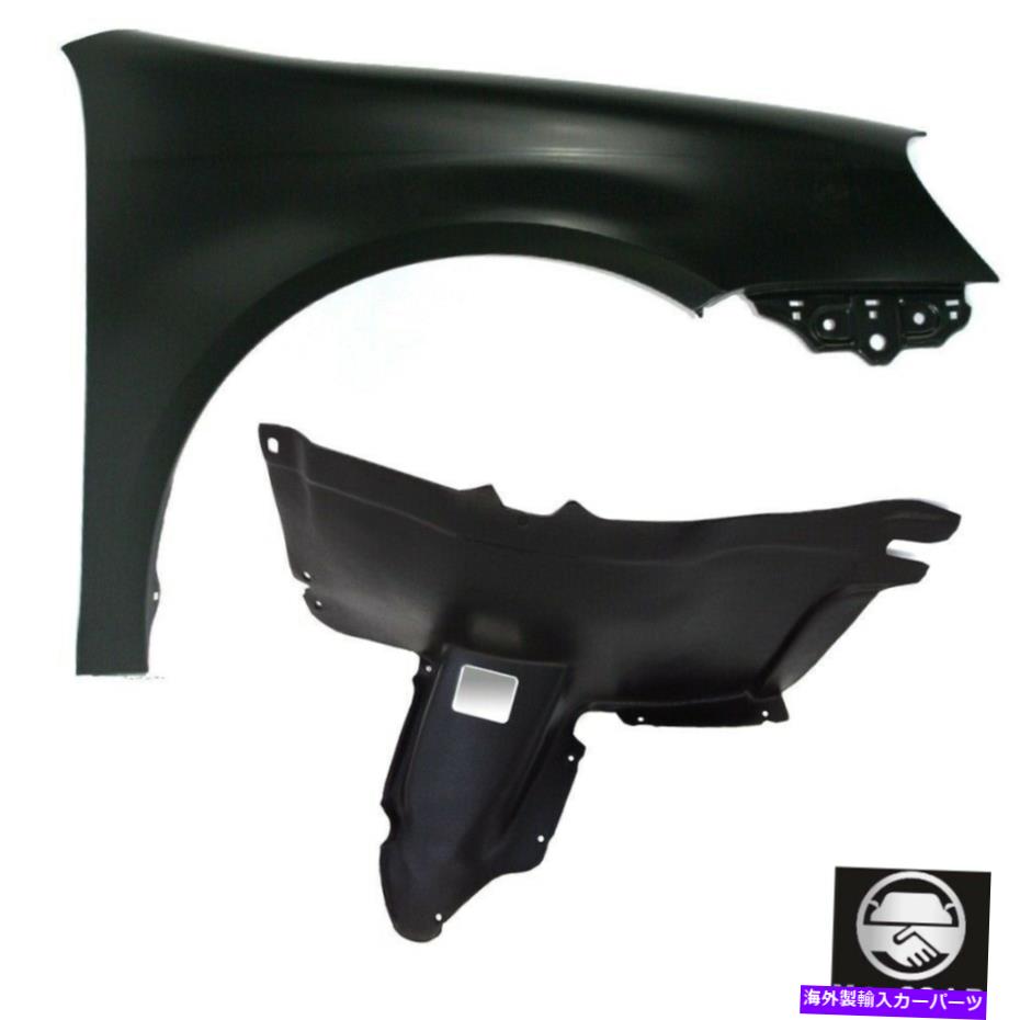 Fender Liner Splash フォルクスワーゲンジェッタ右旅客サイドフェンダーとフェンダーライナー用2005年から2010年 2005-2010 For Volkswagen Jetta Right Passenger Side FENDER And Fender Liner 【並行輸入品】