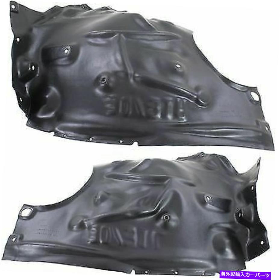 Fender Liner Splash 2フロントドライバー＆助手席ペアの新しいスプラッシュシールズフェンダーライナーライナーセット New Splash Shields Fender Liners Liner Set of 2 Front Driver & Passenger Pair 【並行輸入品】 35,750円