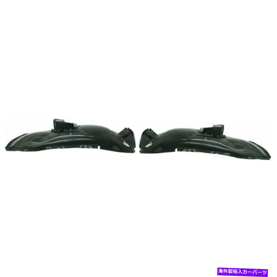 Fender Liner Splash BMW X5スプラッシュガード/フェンダーライナー2000から2006 LH＆RHペア/セットフロント用 For BMW X5 Splash Guard/Fender Liner 2000-2006 LH & RH Pair/Set Front 【並行輸入品】