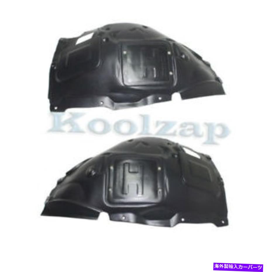Fender Liner Splash 12-18 3シリーズのフロントスプラッシュシールドインナーフェンダーライナーパネルの左右SET PAIR 12-18 3-Series Front Splash Shield Inner Fender Liner Panel Left Right SET PAIR 【並行輸入品】
