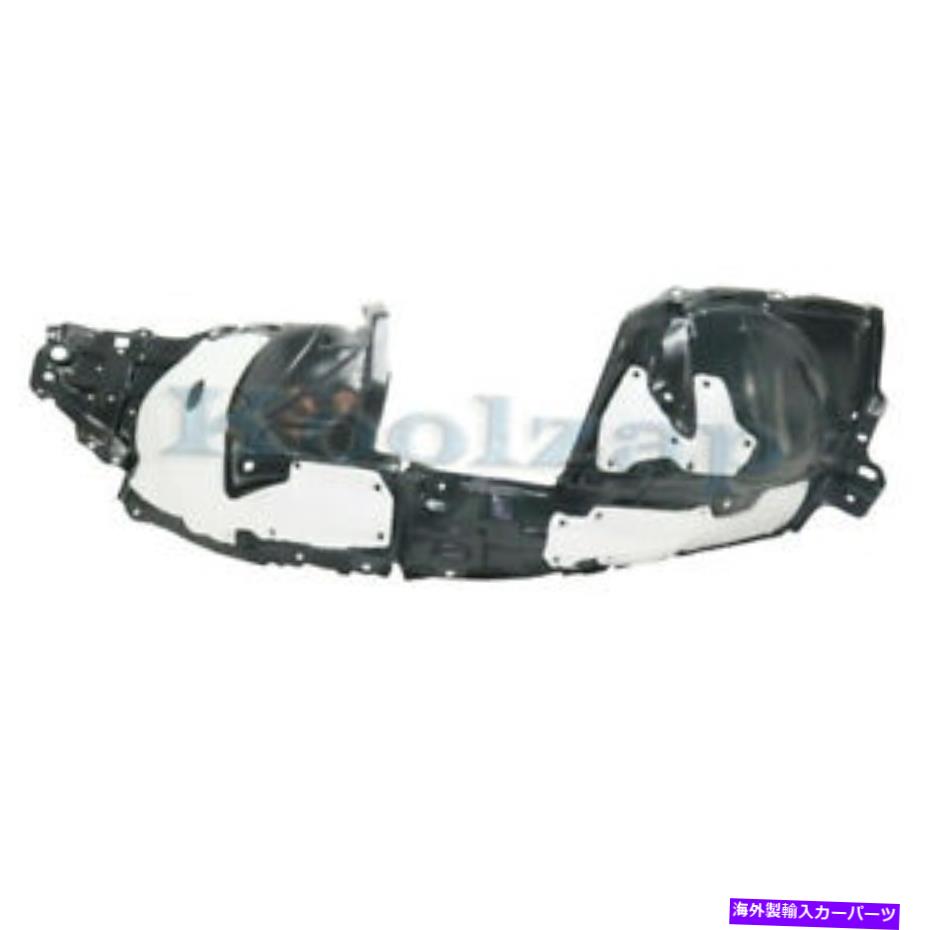 Fender Liner Splash 17 18 19ローグスポーツフロントスプラッシュシールドインナーフェンダーライナーパネルの左側にあります For 17 18 19 Rogue Sport Front Splash Shield Inner Fender Liner Panel Left Side 【並行輸入品】
